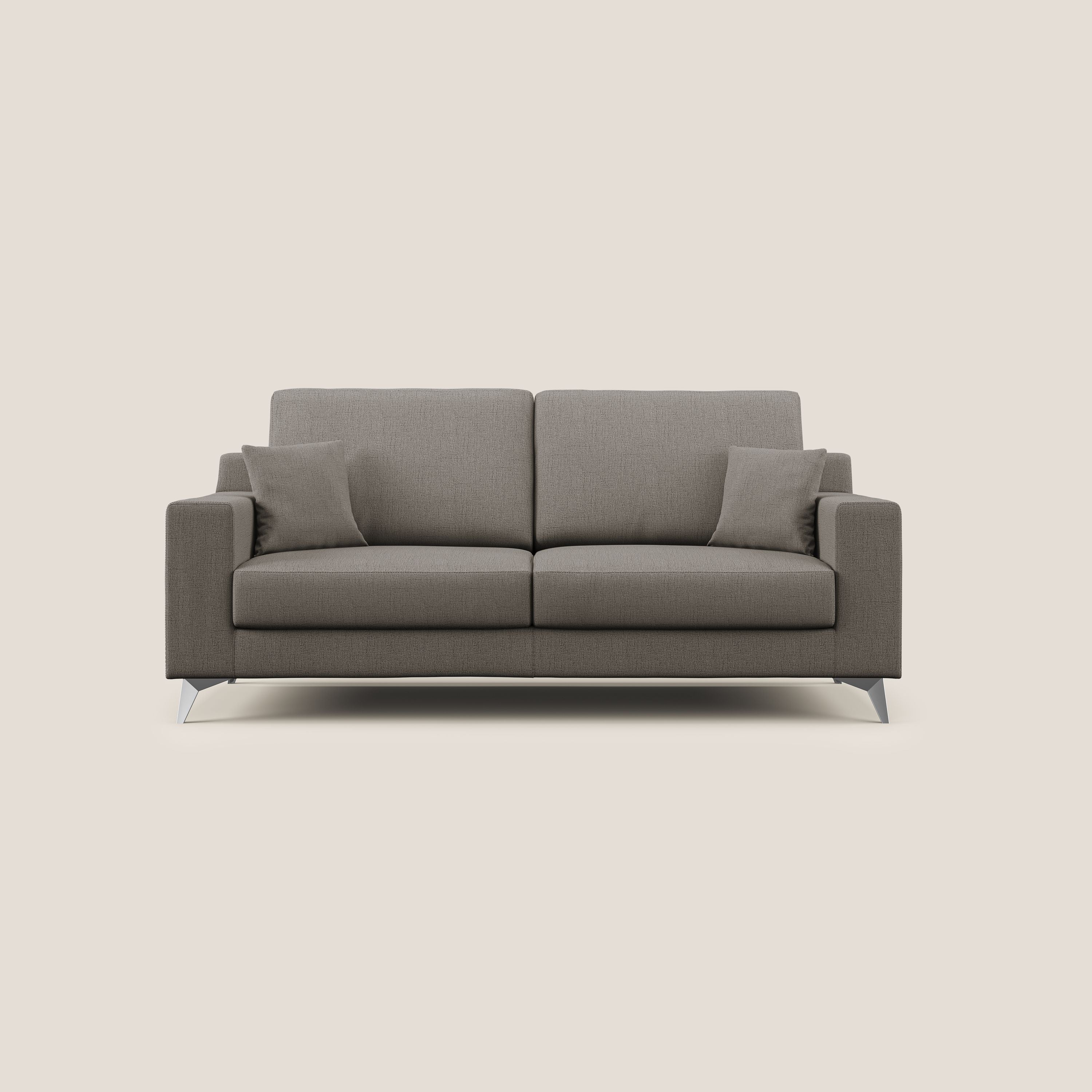 Michael Divano in tessuto impermeabile antimacchia T03 talpa - divani.store