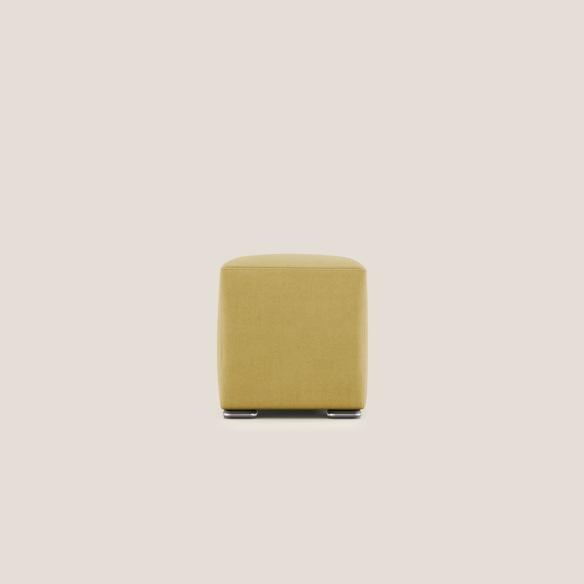 Cube pouf in tessuto morbido impermeabile T02