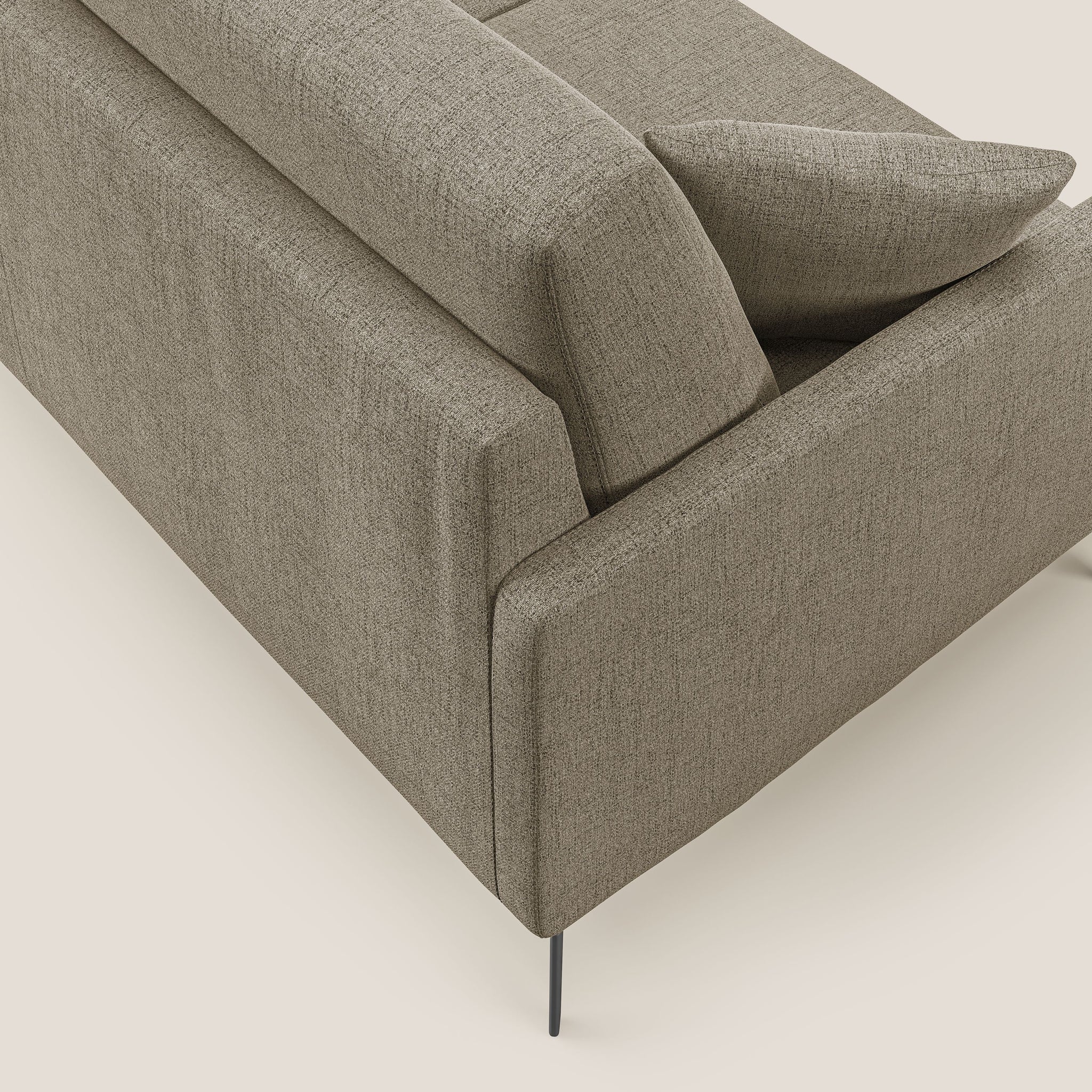 Saturno divano moderno in tessuto morbido impermeabile T03