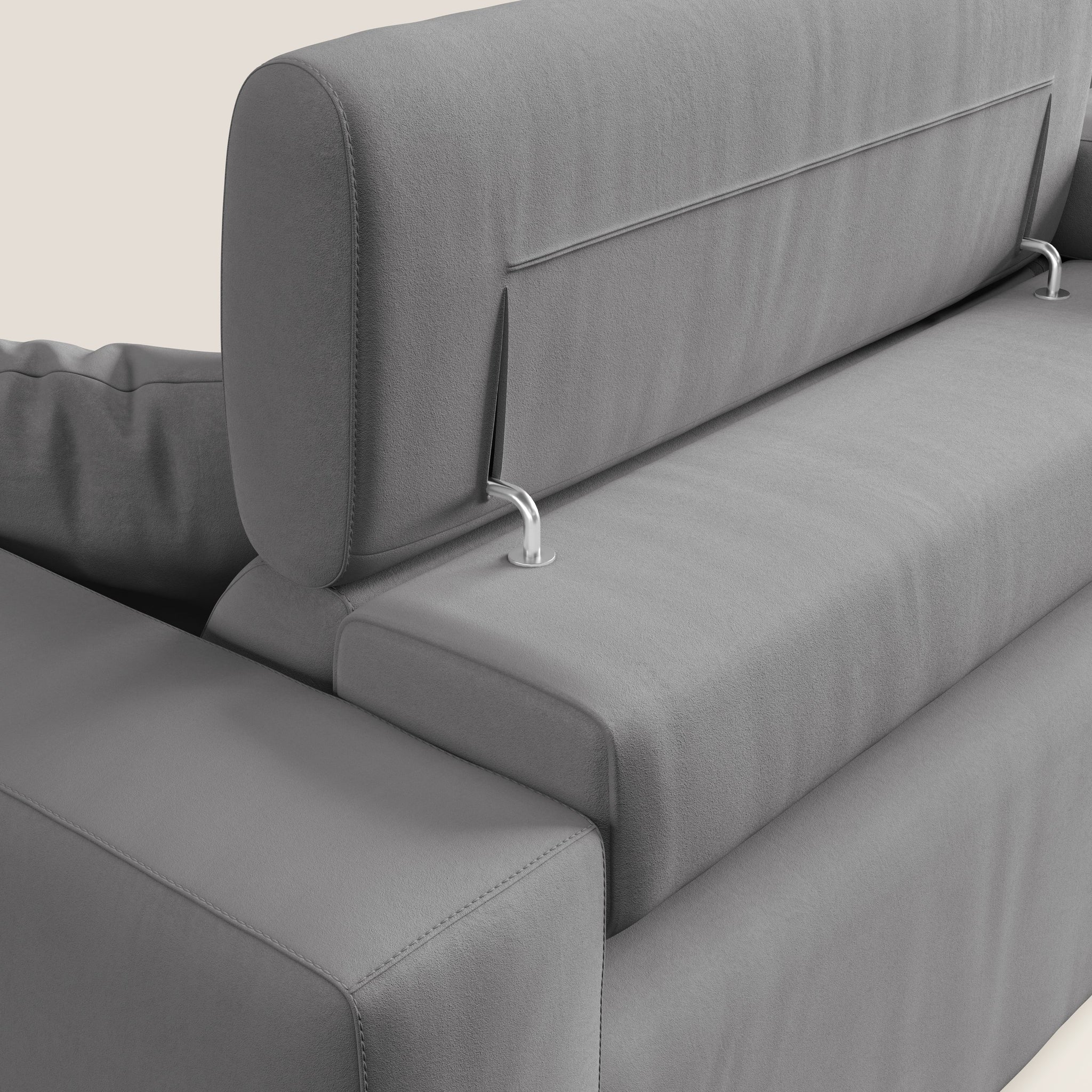 Orwell divano con seduta estraibile in microfibra smacchiabile T11