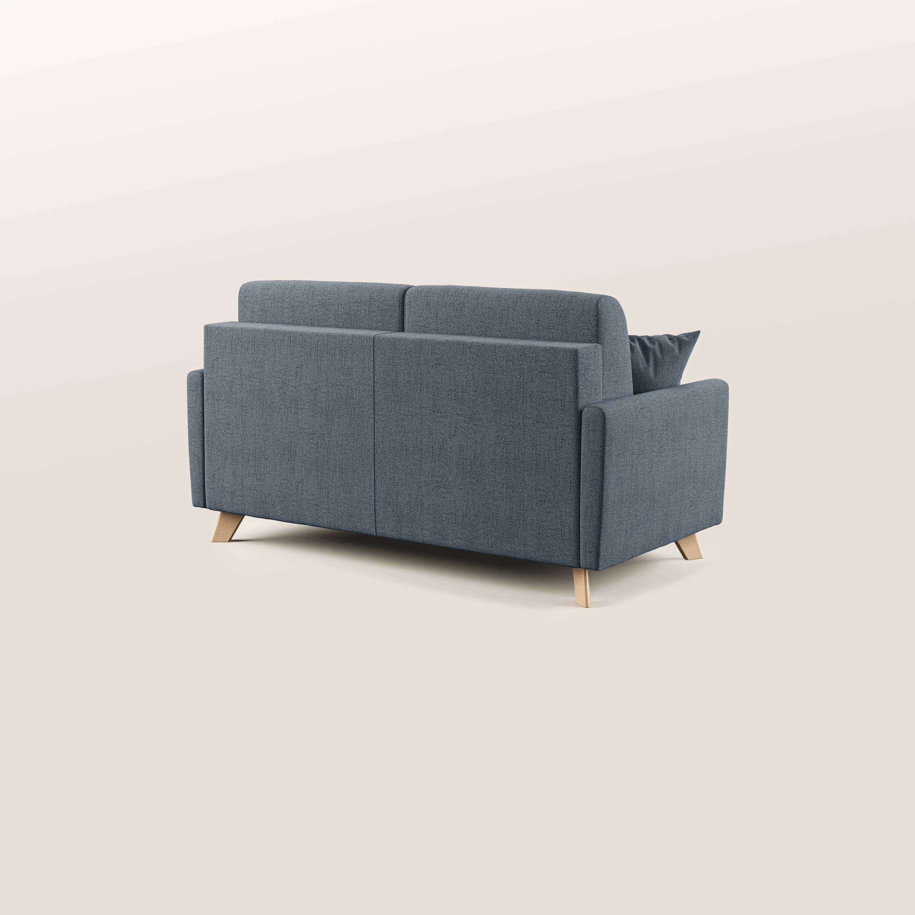 Edgar divano letto matrimoniale in tessuto felis impermeabile T03 - divani.store