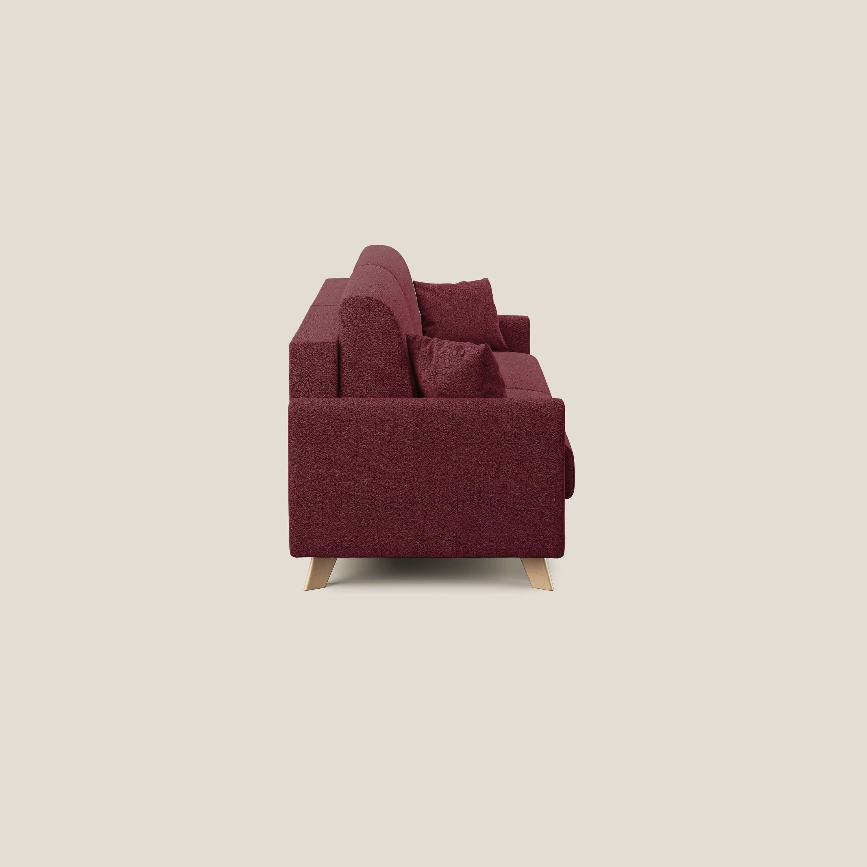 Edgar divano letto matrimoniale in tessuto felis impermeabile T03 - divani.store