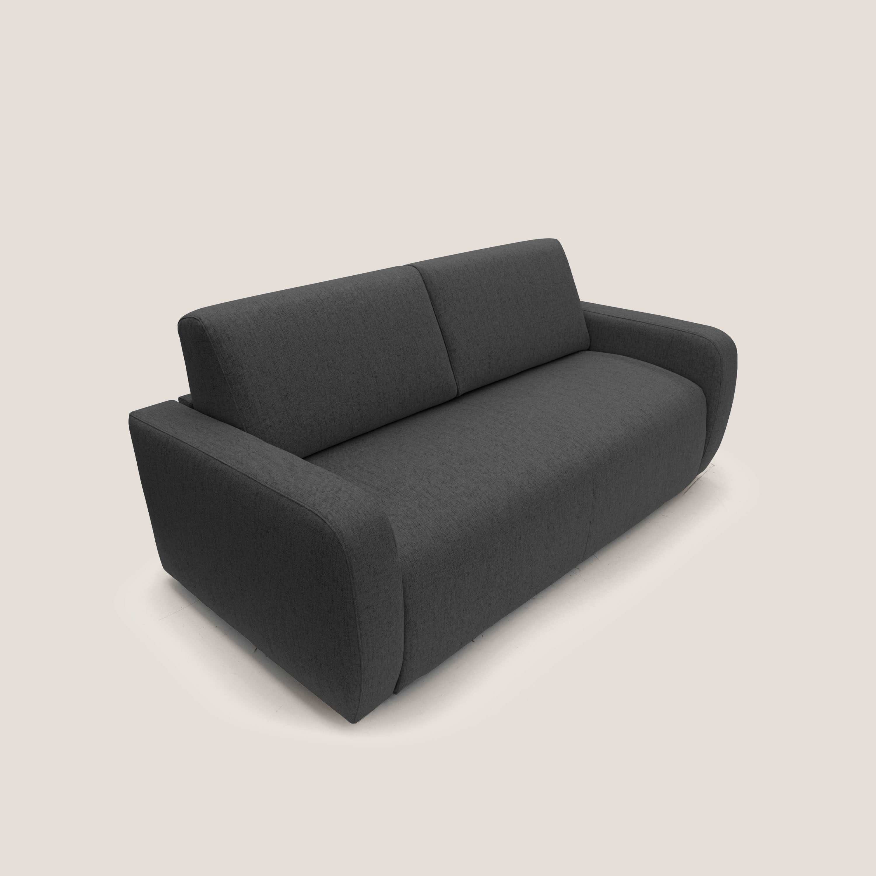 Duna Divano letto matrimoniale con materasso 20 cm in tessuto impermeabile T03 - divani.store