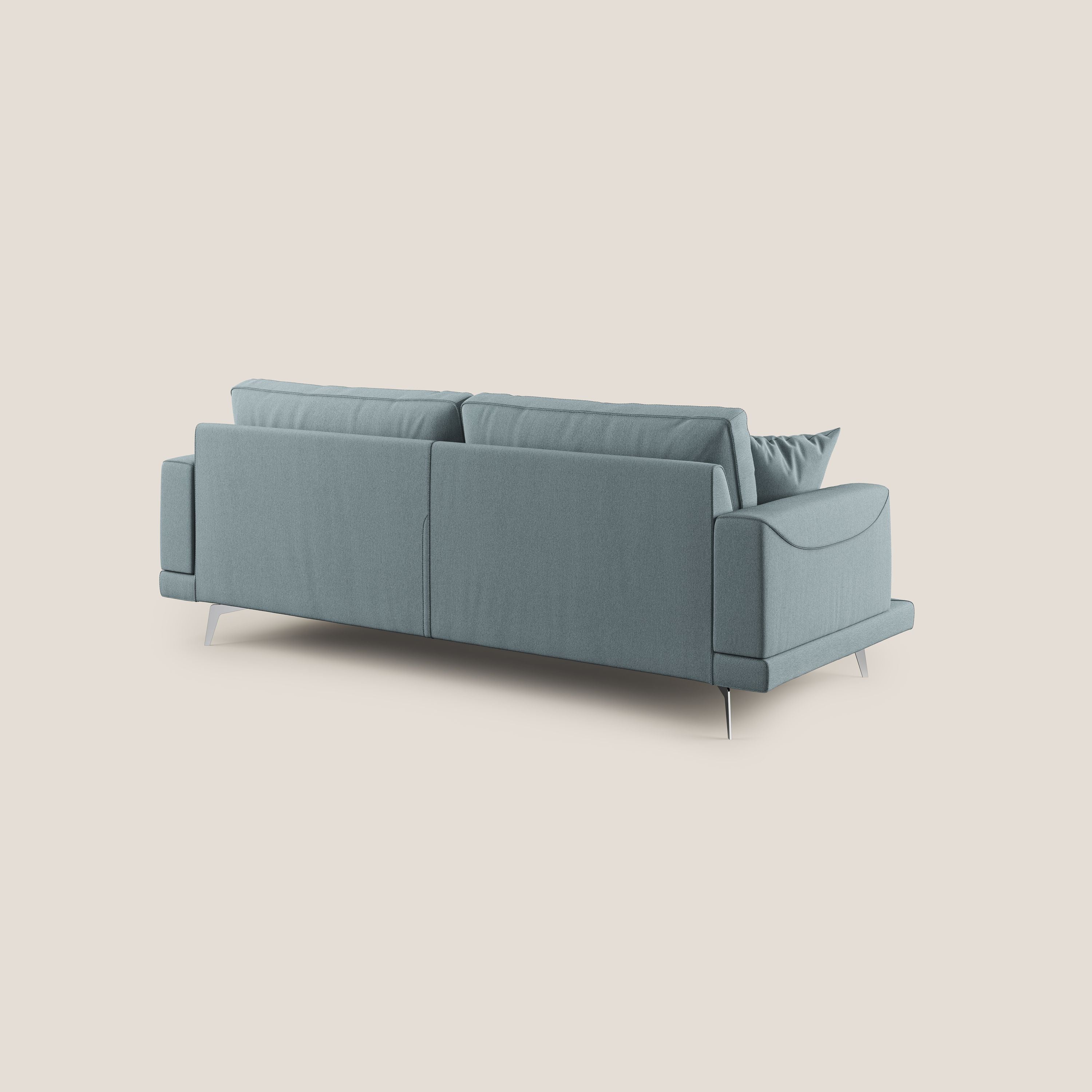Dorian divano moderno in tessuto morbido antimacchia T05 - divani.store