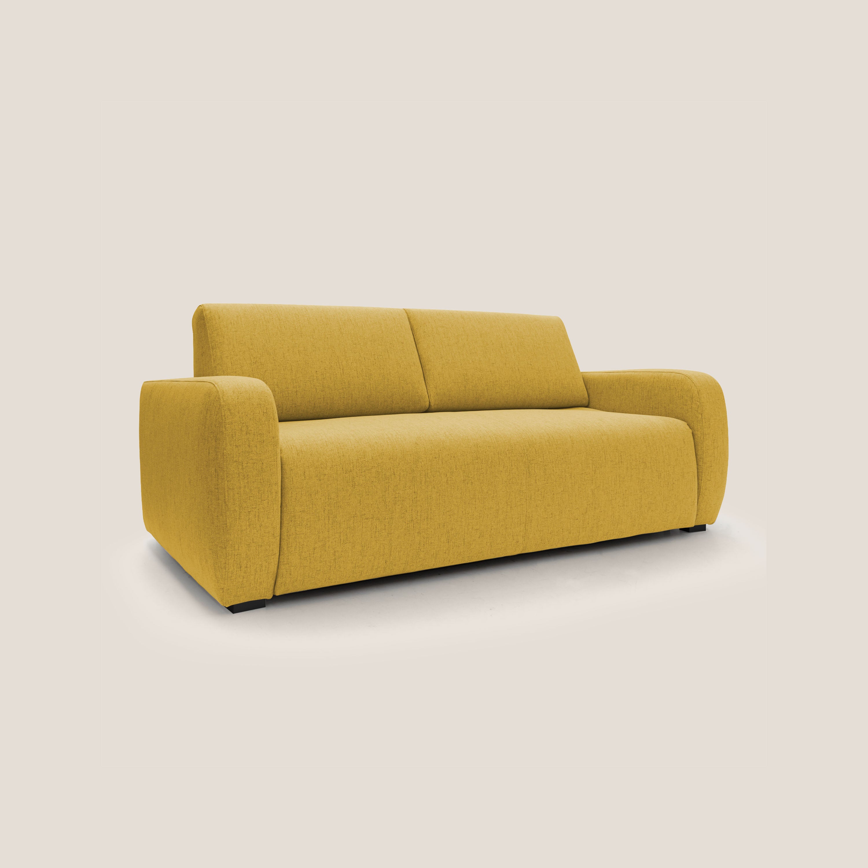 Duna Divano letto matrimoniale con materasso 20 cm in tessuto impermeabile T03 - divani.store