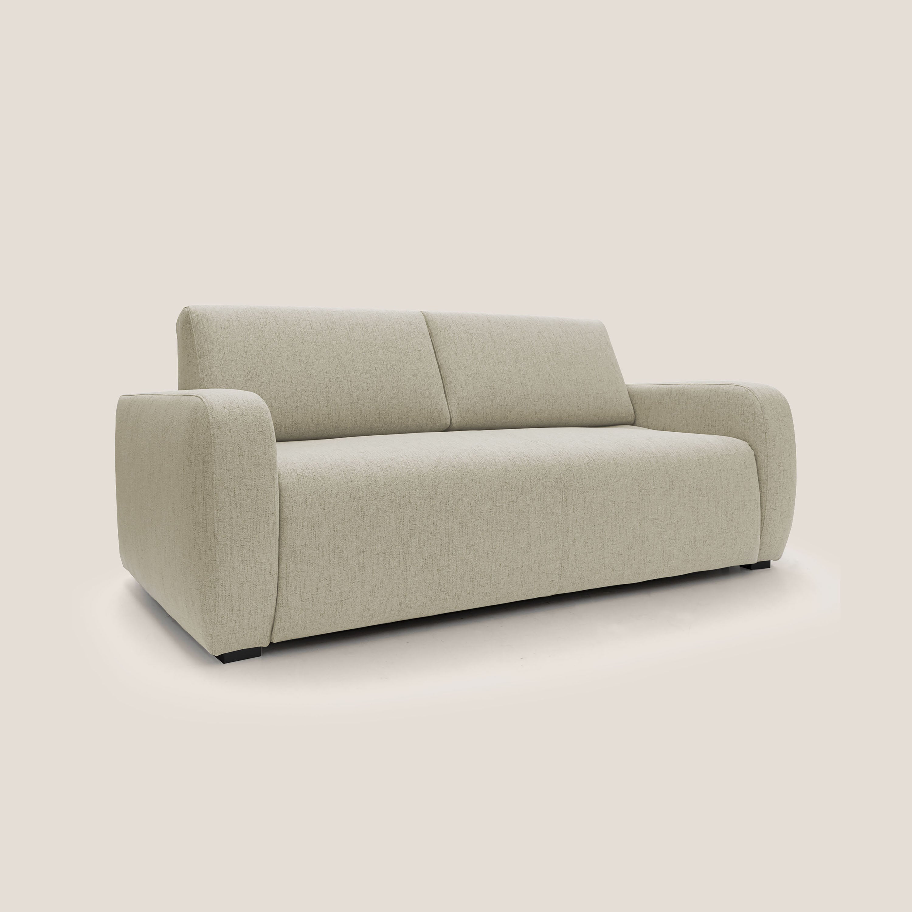 Duna Divano letto matrimoniale con materasso 20 cm in tessuto impermeabile T03 - divani.store