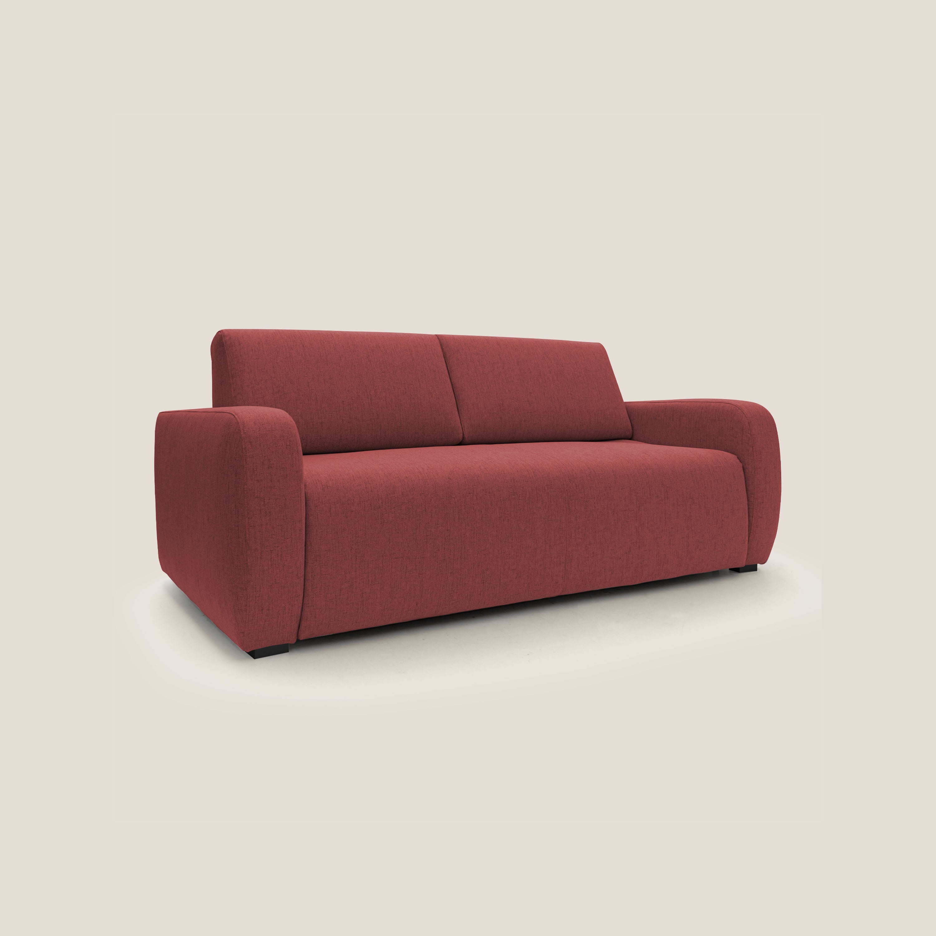 Duna Divano letto matrimoniale con materasso 20 cm in tessuto impermeabile T03 - divani.store