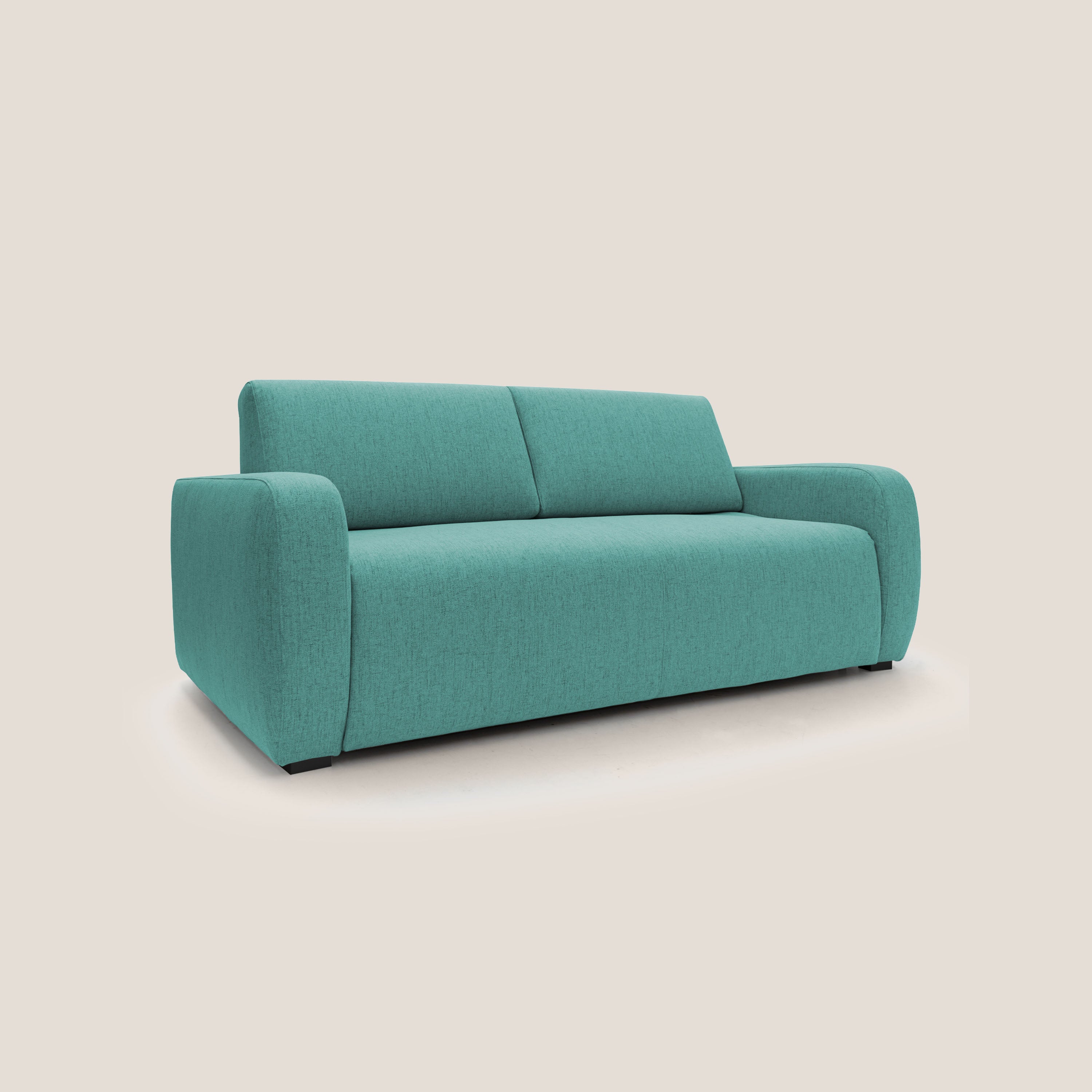 Duna Divano letto matrimoniale con materasso 20 cm in tessuto impermeabile T03 - divani.store